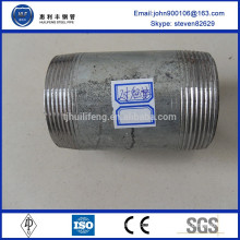 non alloy forged pipe butt weld and threaded coupling